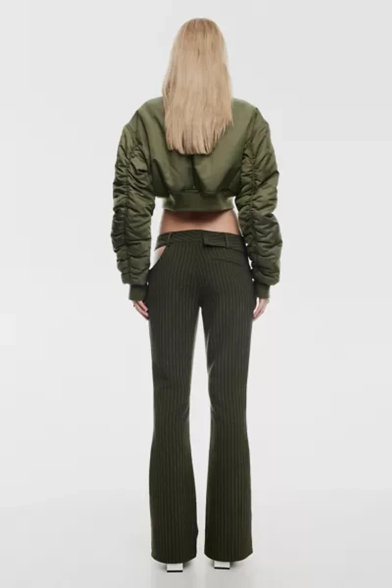 Lioness Essential Cropped Bomber Jacket