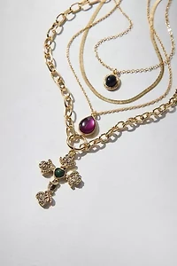 Strange Powers Pendant Layered Necklace Set