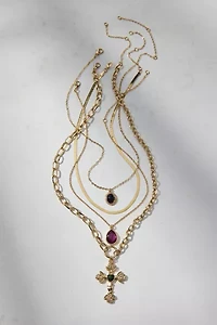 Strange Powers Pendant Layered Necklace Set