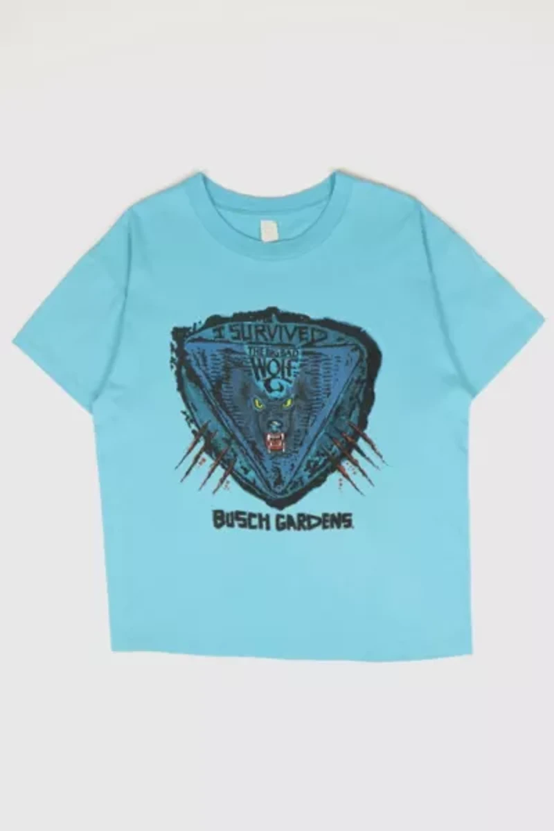 Vintage Busch Gardens Big Bad Wolf Tee