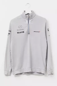 Vintage Y2K McLaren Mercedes Benz Graphic Long Sleeve Athletic Shirt
