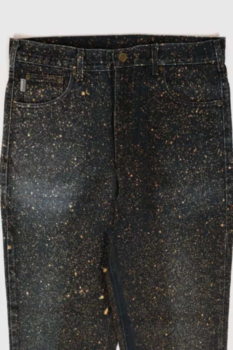 Vintage Carhatt Paint Splatter Jeans