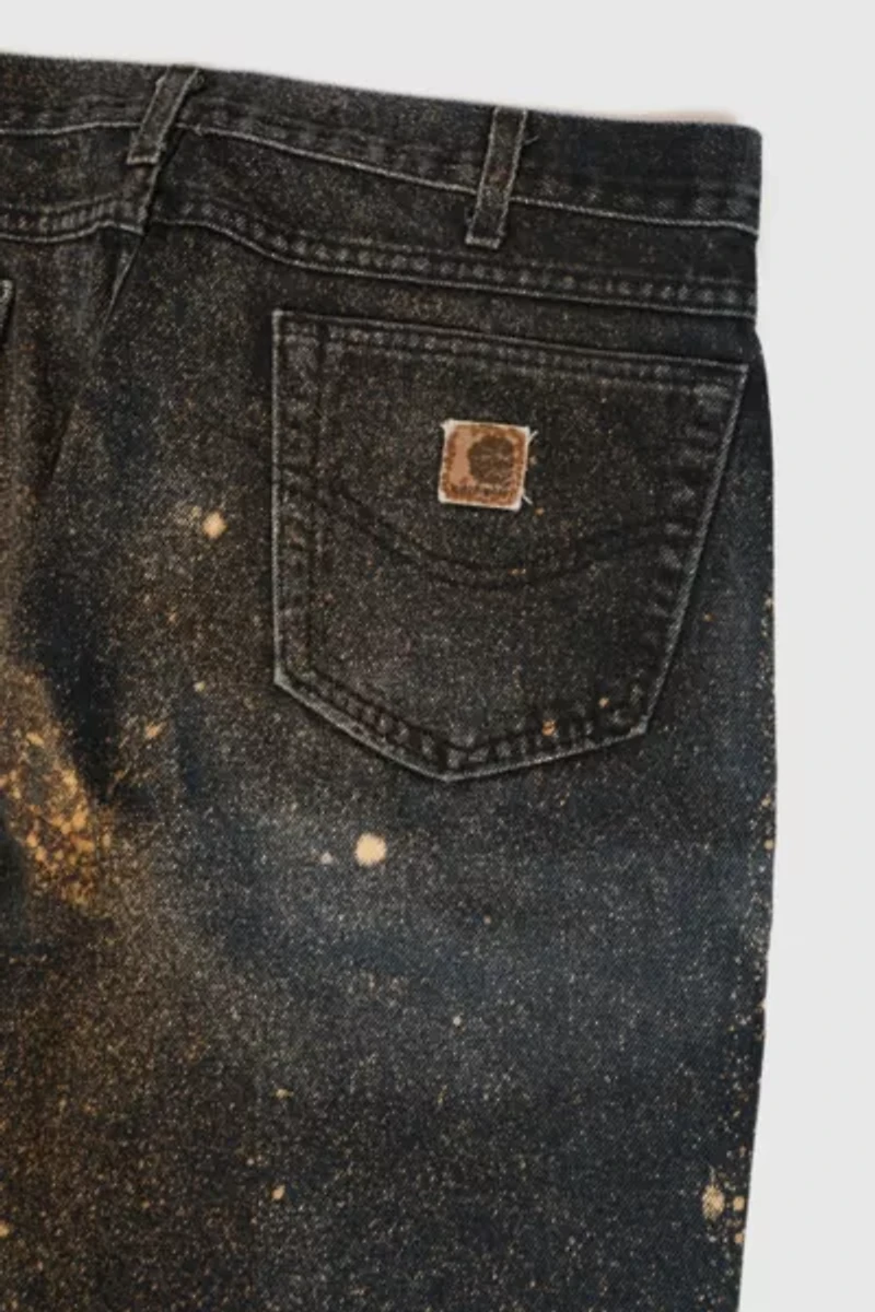 Vintage Carhatt Paint Splatter Jeans