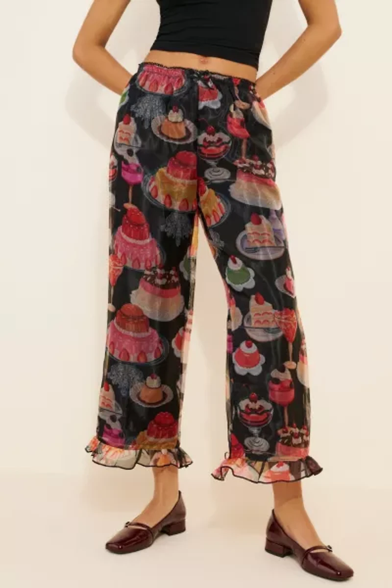 Lisa Says Gah Liora Ruffle Pants