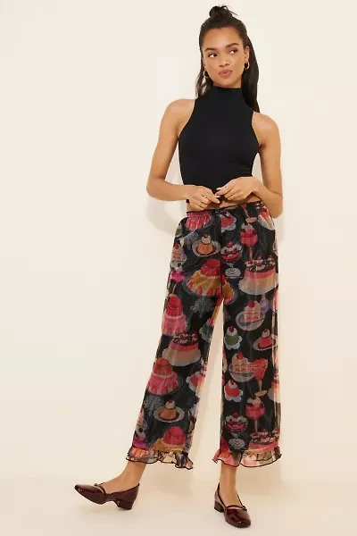 Lisa Says Gah Liora Ruffle Pants