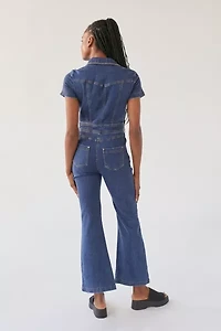 Denim Coverall Jumpsuit