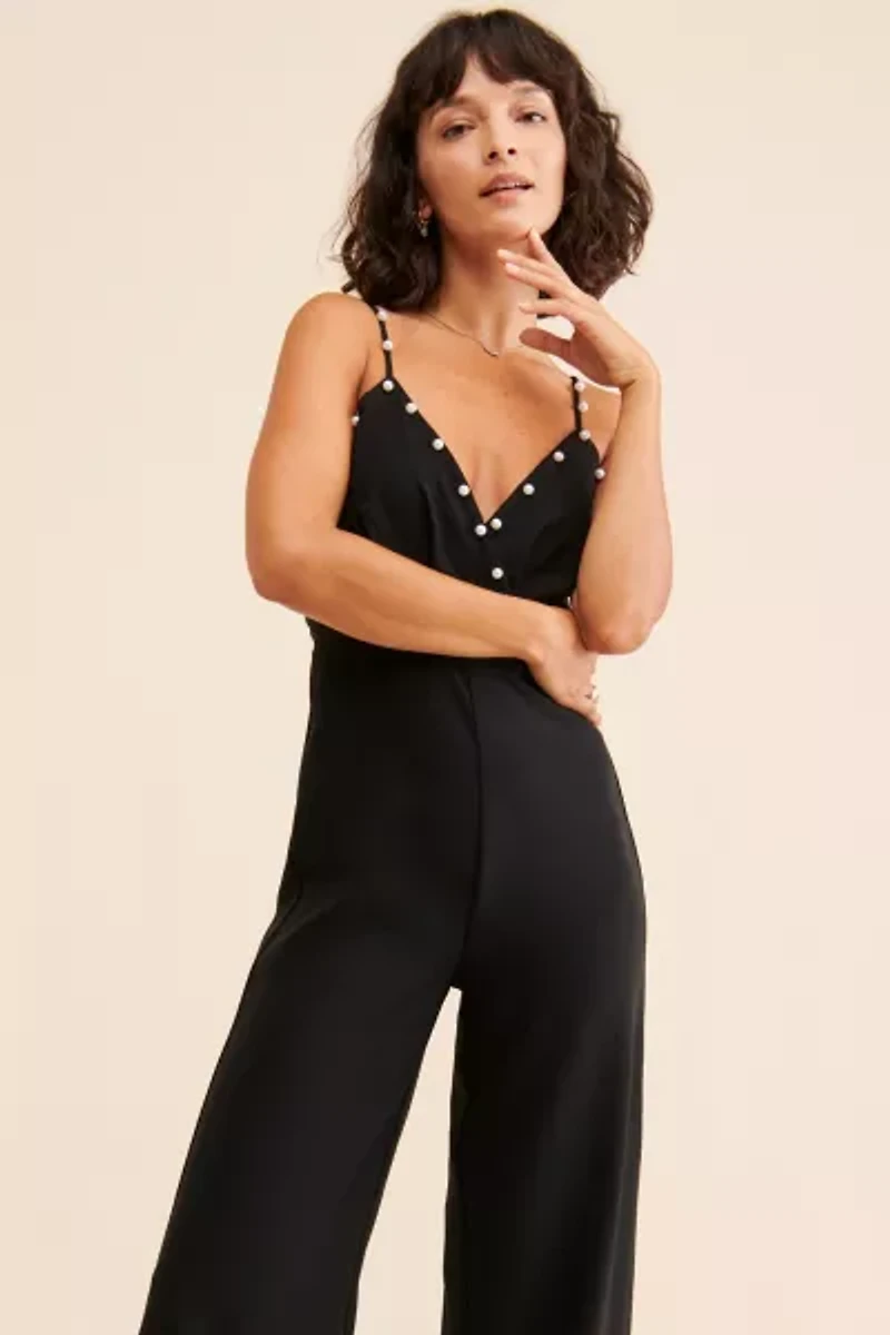 4SI3NNA Malika Pearl Jumpsuit
