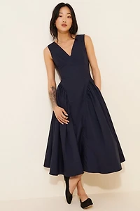 Glamorous Drop-Waist Sleeveless Midi Dress