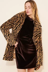 4SI3NNA Hilary Faux Fur Coat