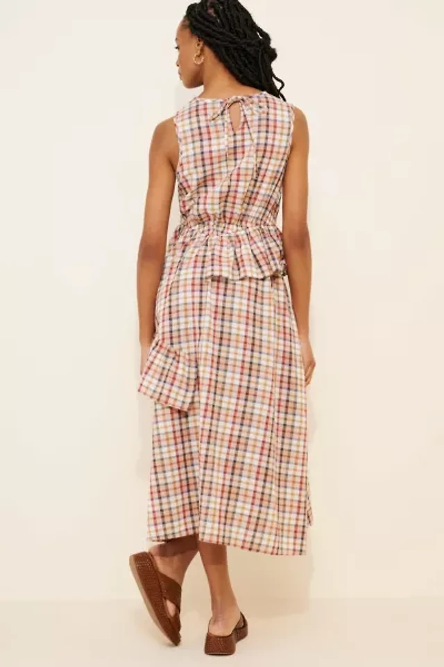 knee length dresses for ladies Leona Petal Midi Dress