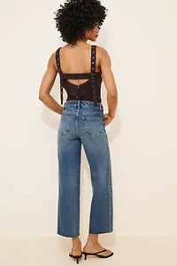 Oliver Logan Aberdeen Wide Leg Crop Jeans