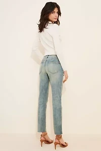 Oliver Logan Crosby Mid-Rise Relaxed Jeans