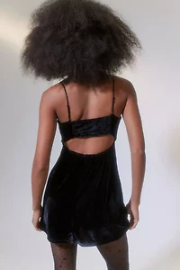 Mallory Velvet Mini Dress