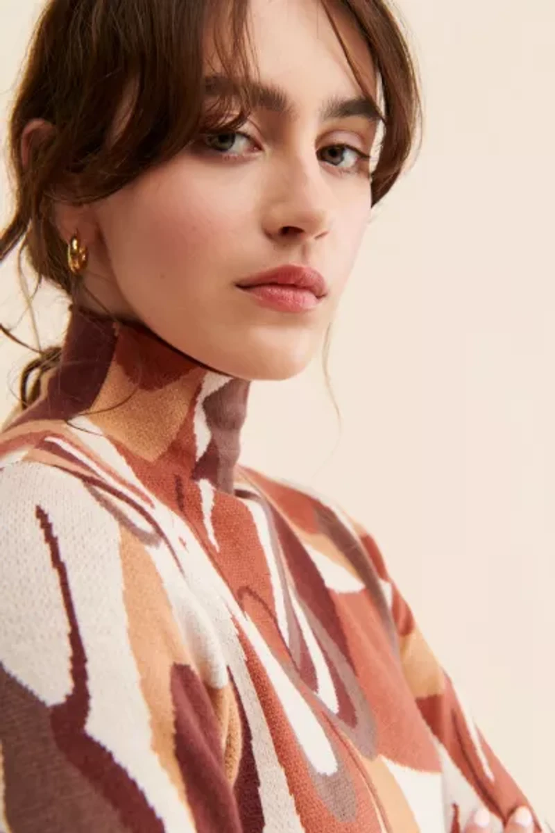 4SI3NNA Zelah Tie-Back Sweater