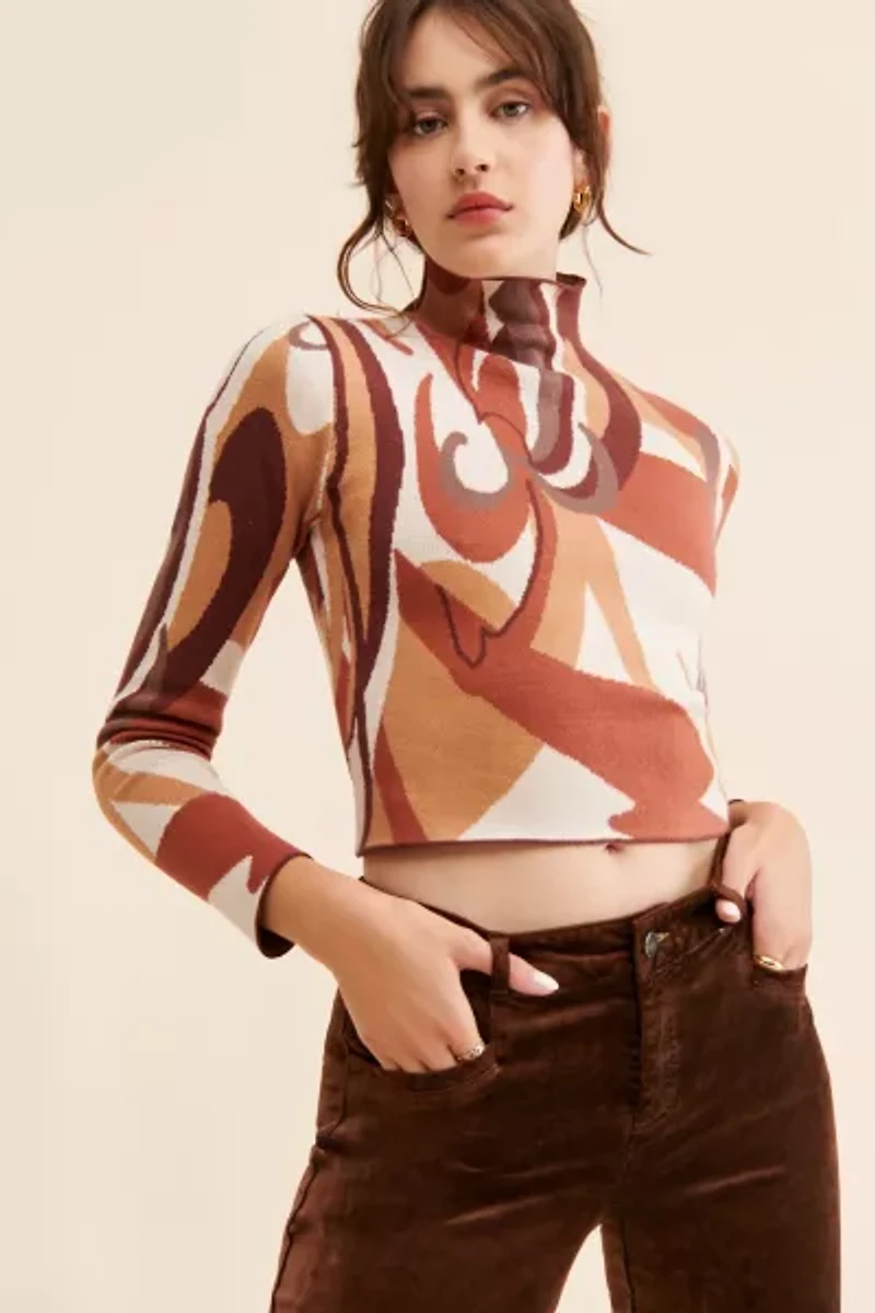 4SI3NNA Zelah Tie-Back Sweater