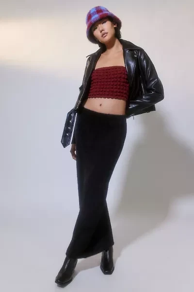Lulu Fuzzy Tube Skirt