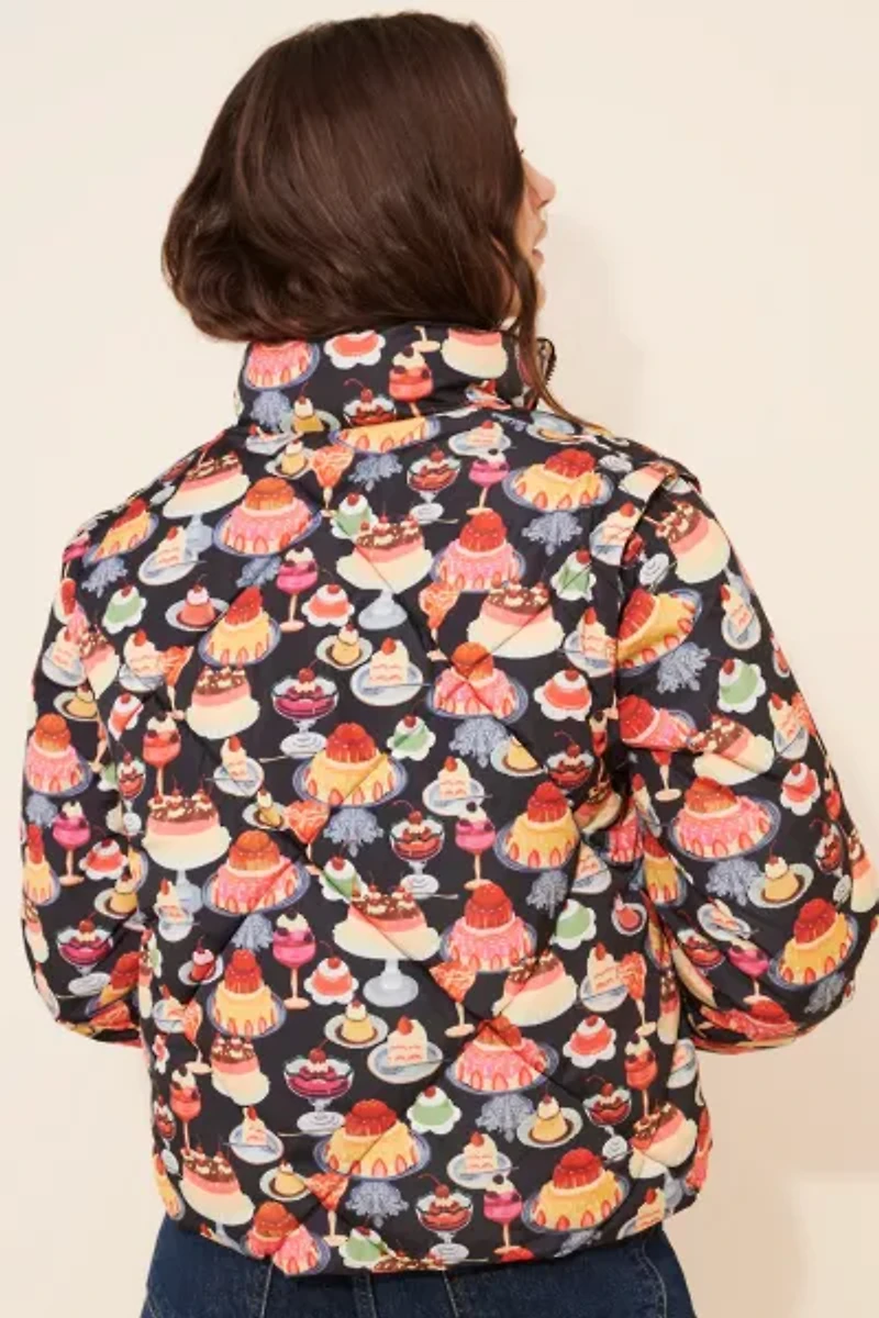 Lisa Says Gah Lady Puffer Jacket