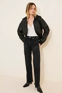 Lioness Vegan Leather Westwood Crop Jacket