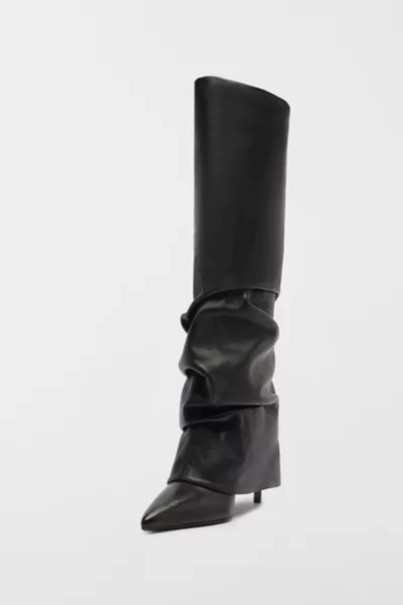 Schutz Mikki Up Slouch Knee High Boot