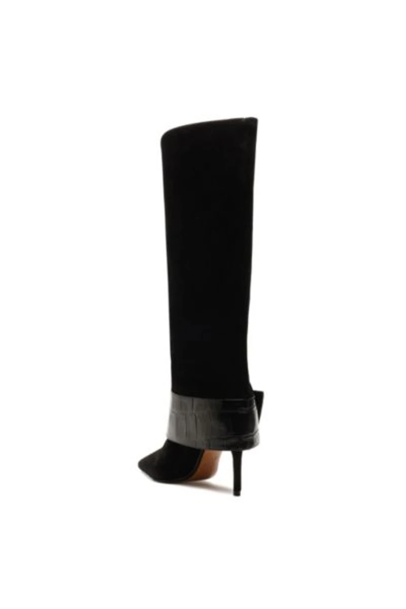 Schutz Beatrix Buckle Knee High Boot