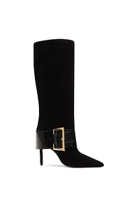 Schutz Beatrix Buckle Knee High Boot