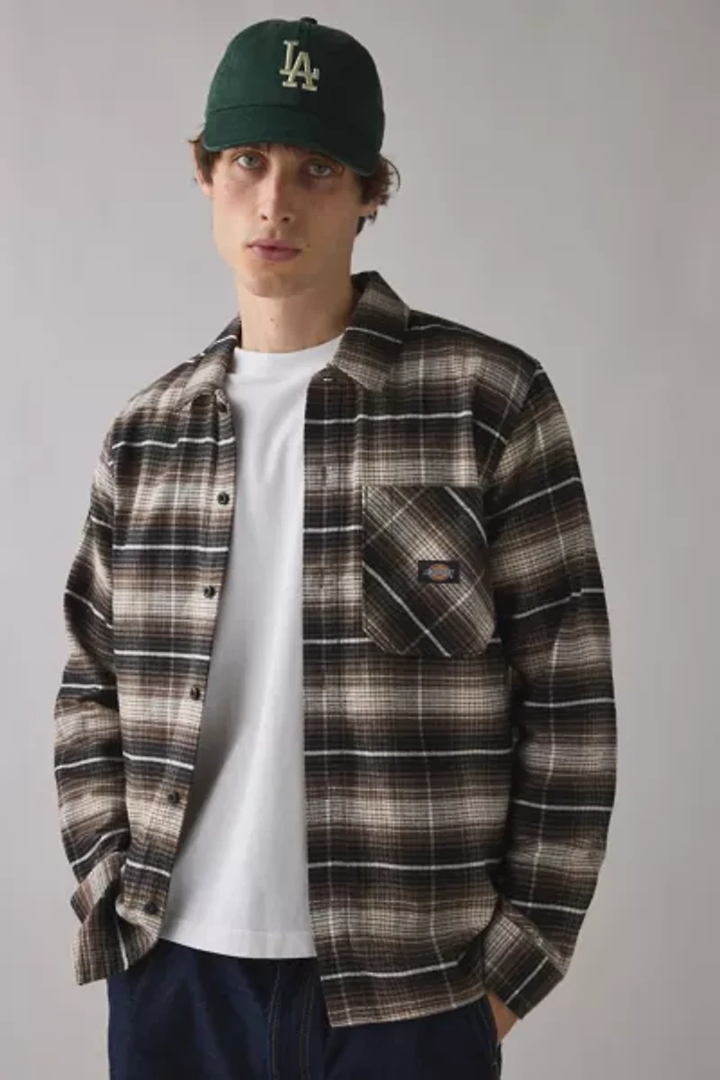 Dickies Forest Check Long Sleeve Shirt
