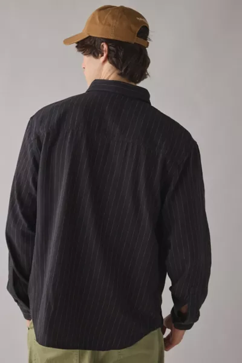 Dickies New Hickory Stripe Long Sleeve Shirt