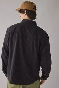 Dickies New Hickory Stripe Long Sleeve Shirt