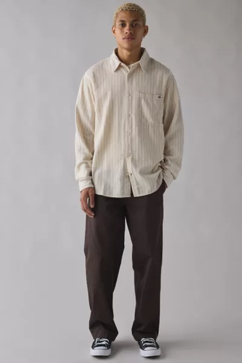 Dickies New Hickory Stripe Long Sleeve Shirt