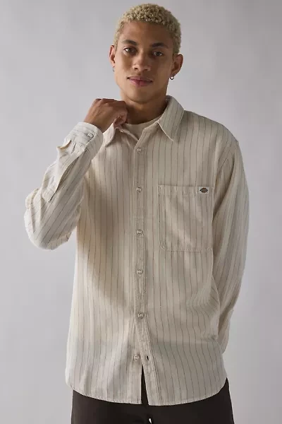 Dickies New Hickory Stripe Long Sleeve Shirt