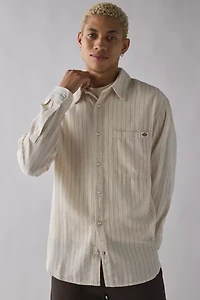 Dickies New Hickory Stripe Long Sleeve Shirt