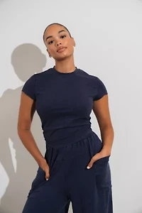 Vitality Essence Ruched Tee