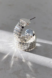 Disco Shine Hoop Earring