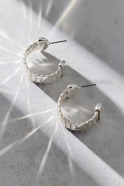 Disco Shine Hoop Earring