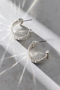 Disco Shine Hoop Earring