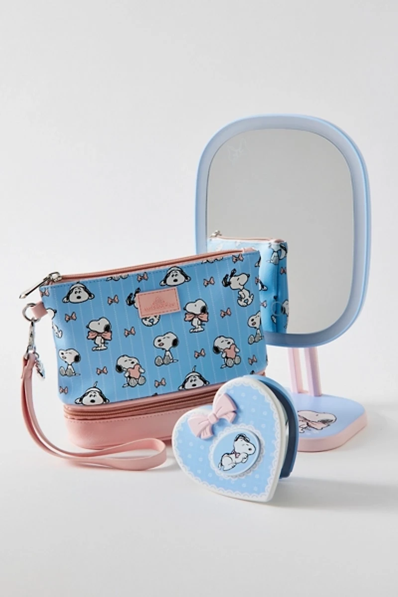 Impressions Vanity Co. Peanuts Snoopy Double-Layer Makeup Bag