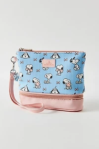 Impressions Vanity Co. Peanuts Snoopy Double-Layer Makeup Bag
