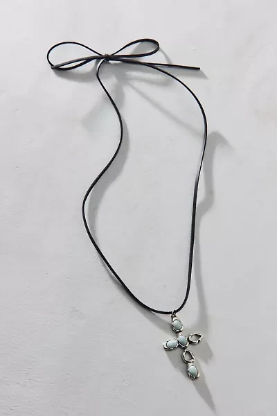 Strange Powers Cross Pendant Corded Necklace