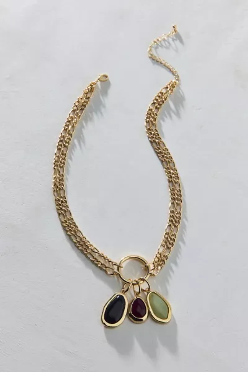 Strange Powers Charm Cluster Necklace