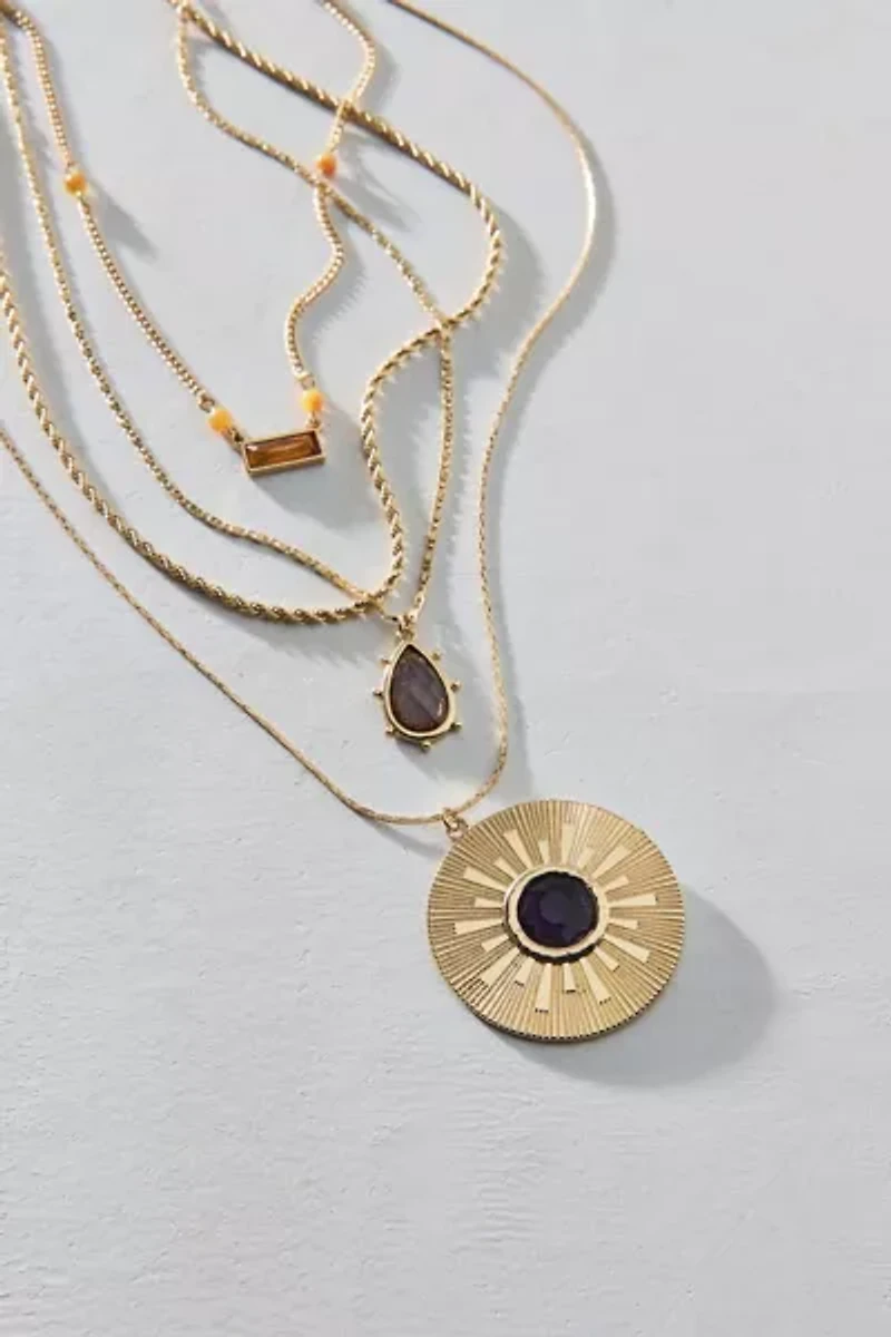 Cosmic Shores Layering Necklace Set