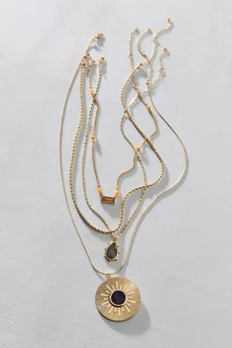 Cosmic Shores Layering Necklace Set