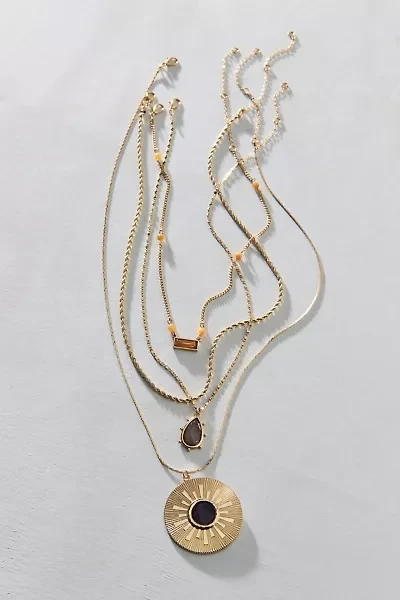 Cosmic Shores Layering Necklace Set