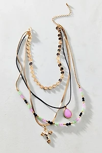 Strange Powers Coin Layered Necklace