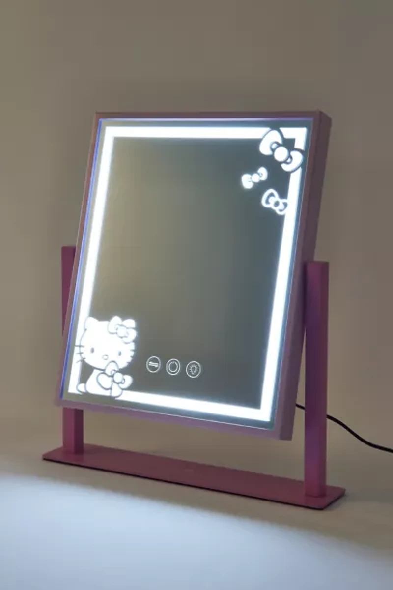 Impressions Vanity Co. Sanrio Hello Kitty Pretty Pink Tri-Tone LED Makeup Mirror