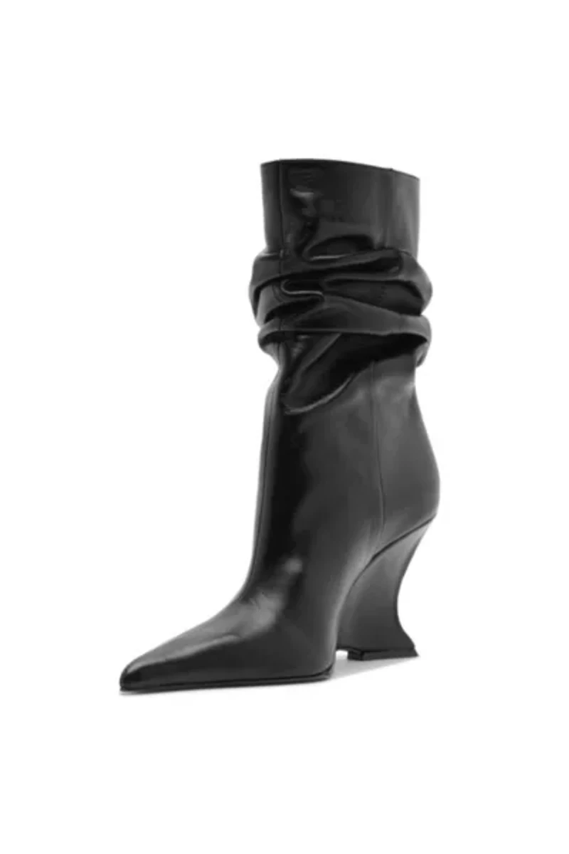 Schutz Siena Slouch Wedge Boot
