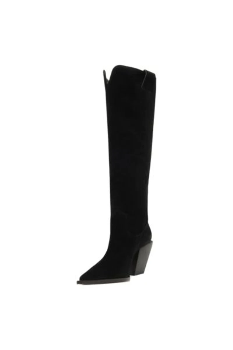 Schutz Maine Knee High Cowboy Boot