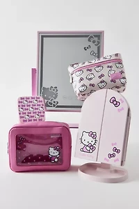 Impressions Vanity Co. Sanrio Hello Kitty Rows Of Bows LED Compact Mirror