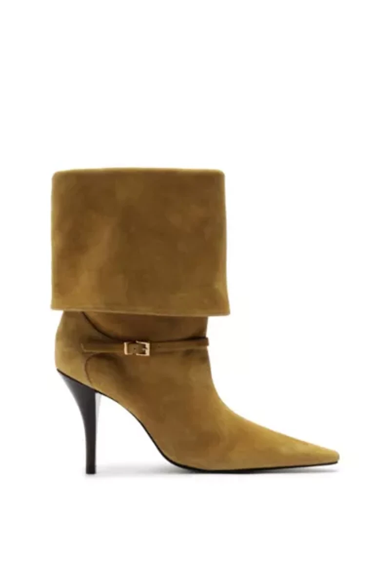 Schutz Rudy Foldover Buckle Boot