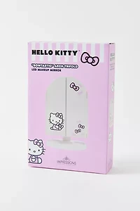 Impressions Vanity Co. Hello Kitty Bowtastic TriFold LED Tri-Tone Makeup Mirror