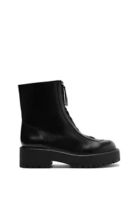 Schutz Farrah Zip Up Ankle Boot